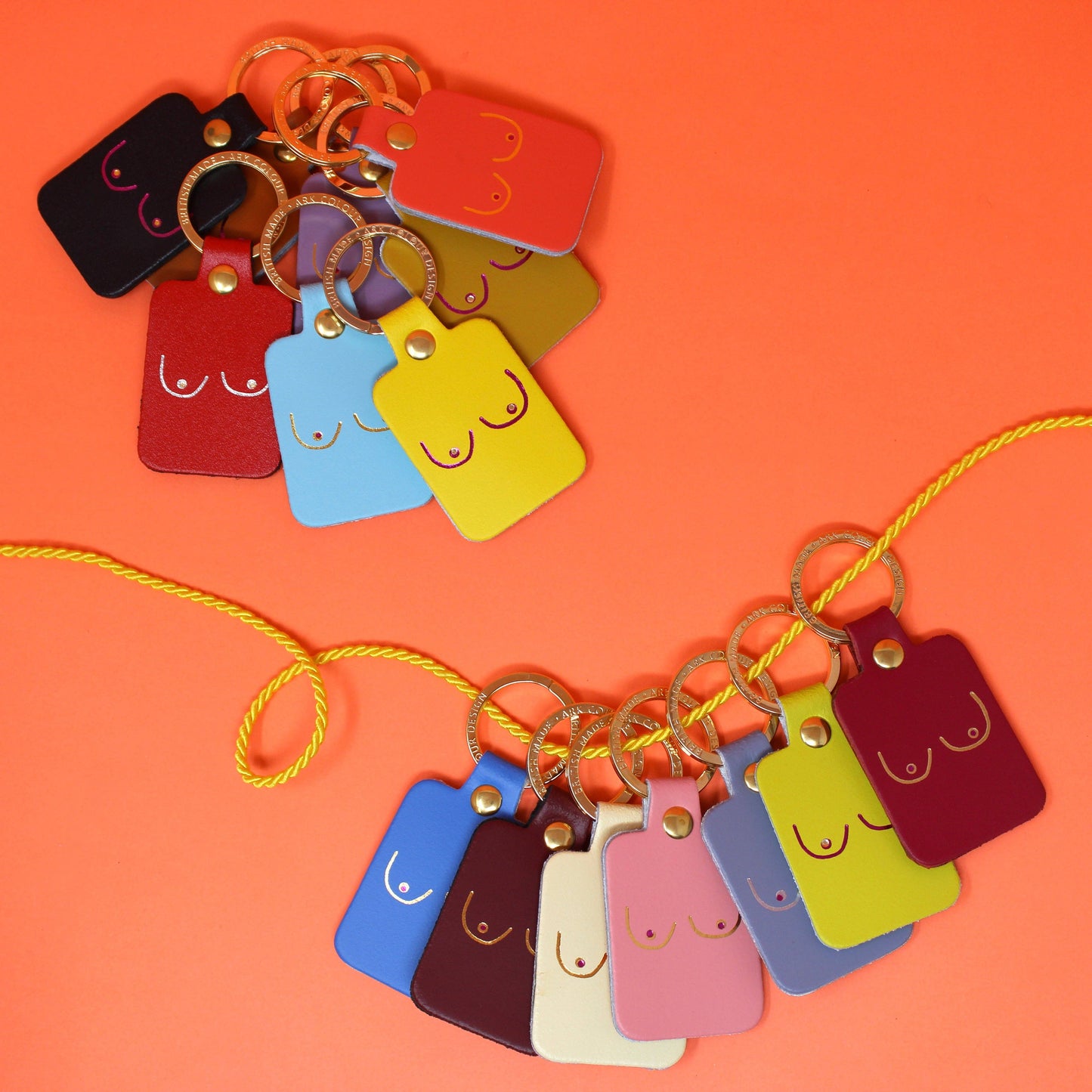 Boobs Key Fob
