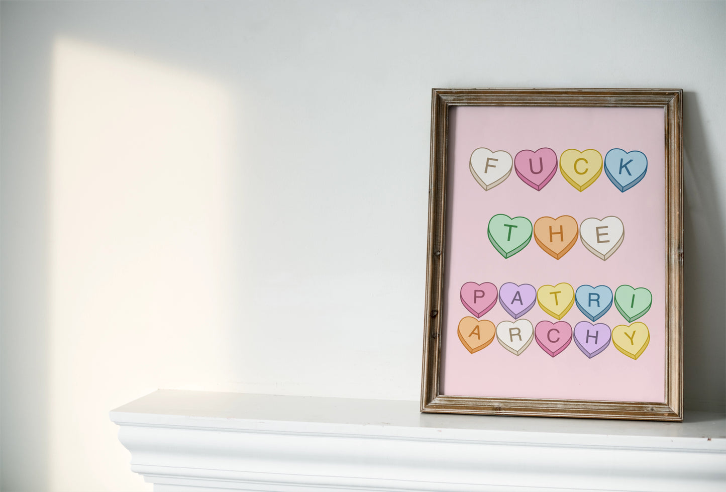 F*ck the patriarchy- Hearts