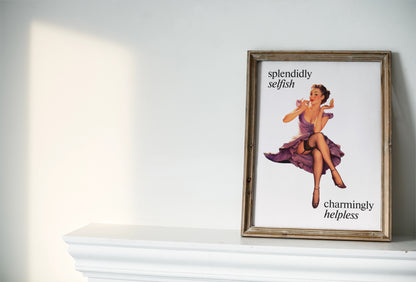 Splendidly selfish, charmingly helpless - The Bolter