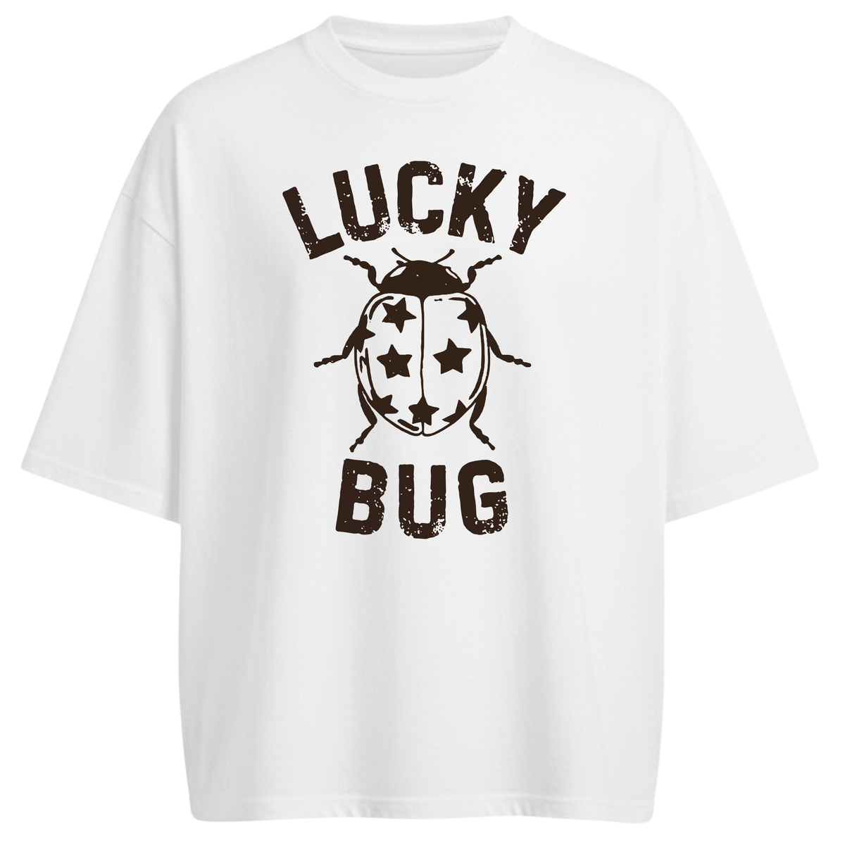 Lucky Bug | Unisex Boxy Cropped T-Shirt