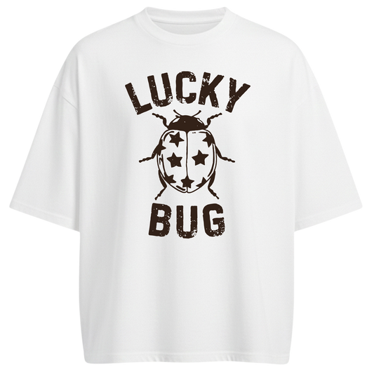 Lucky Bug | Unisex Boxy Cropped T-Shirt