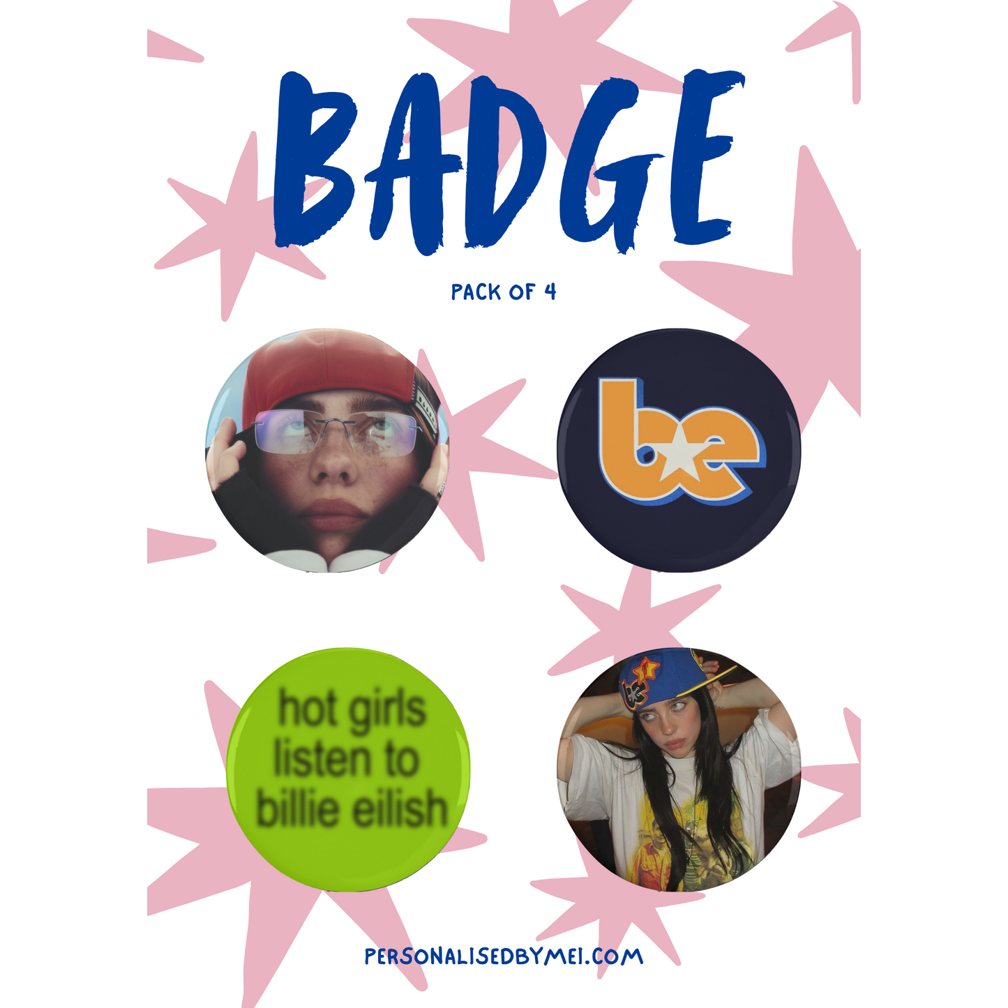 The Billie Badge Pack