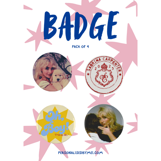 The Sabrina Badge Pack