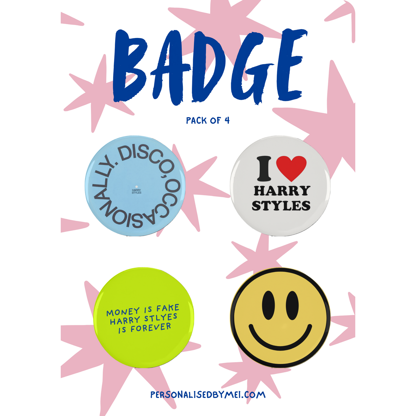 The Harry Button Badge Pack V3