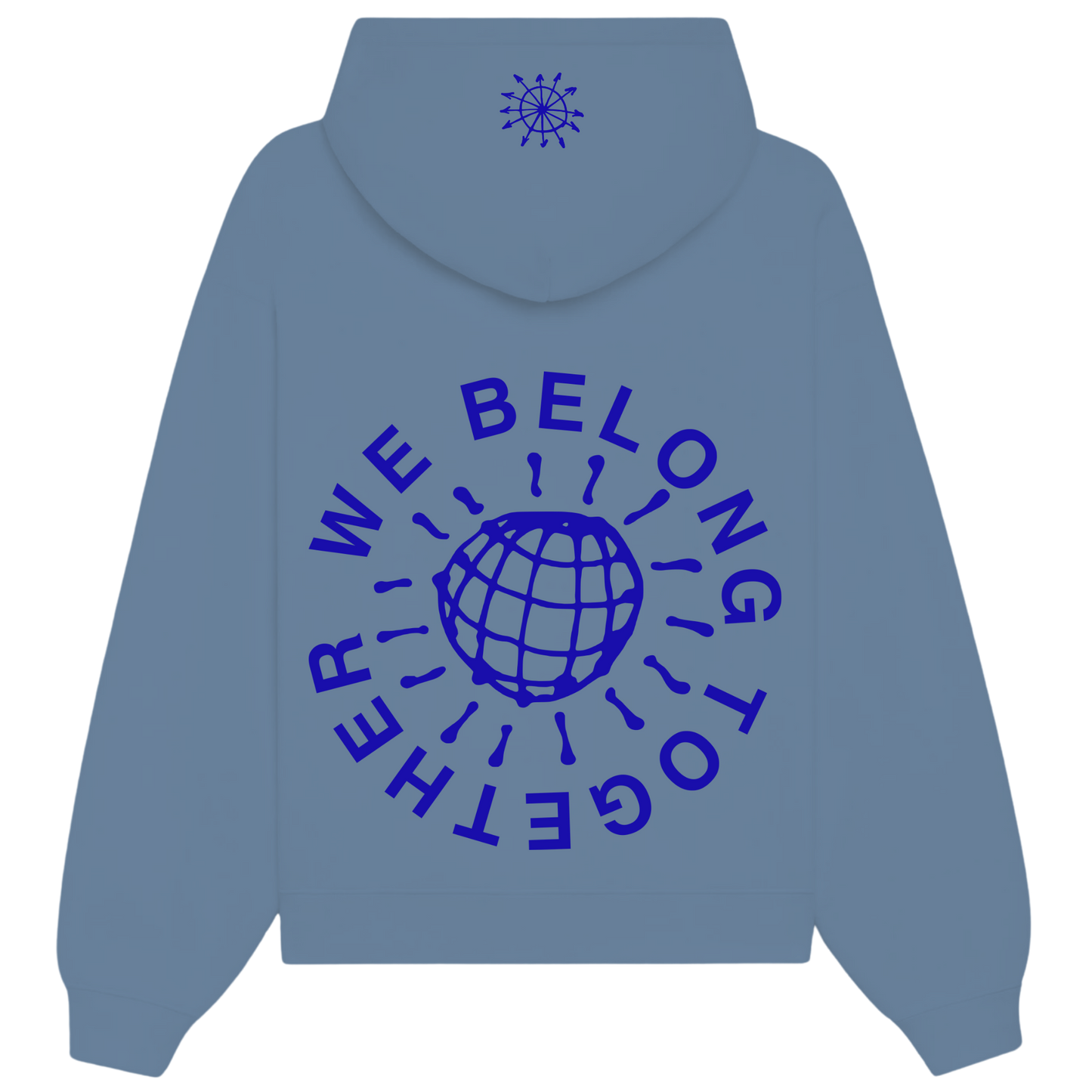 We Belong Together (Blue) PUFF Print | Hoodie