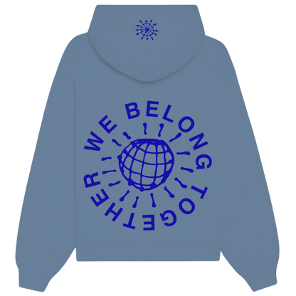 We Belong Together (Blue) PUFF Print | Hoodie