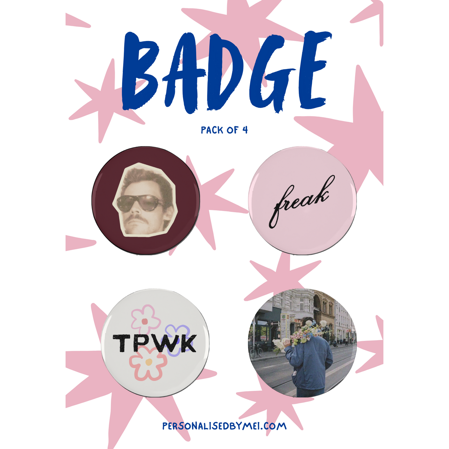 The Harry Button Badge Pack V1