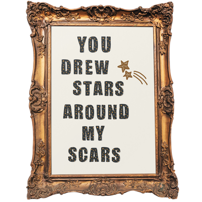 You drew stars