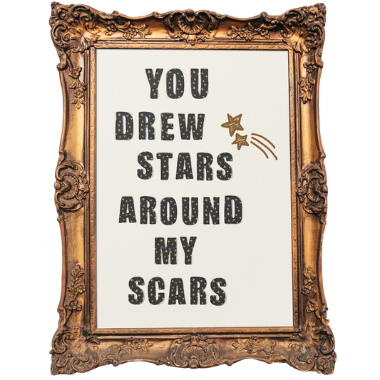 You drew stars