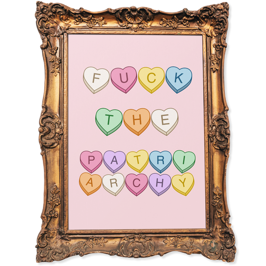 F*ck the patriarchy- Hearts