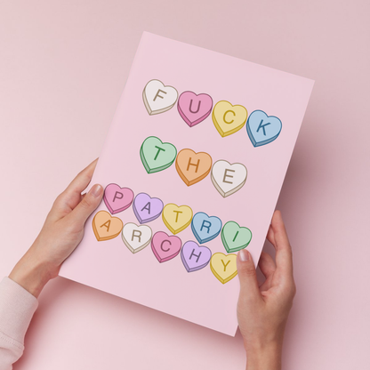 F*ck the patriarchy- Hearts