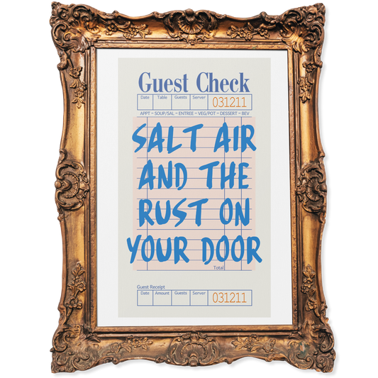 August - Guest Check